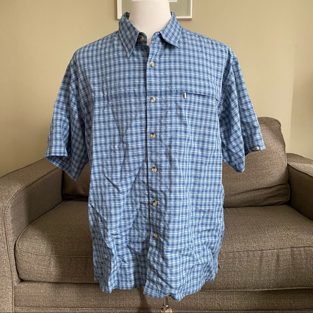 North Face Button Up Short Sleeve - Men's XL - Gently Preowned - Great Condition